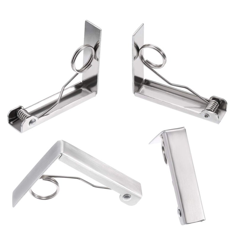 Maxdot Tablecloth Clips Stainless Steel Table Cloth Cover Clamps for Outdoor and Indoor (12) - Image 2